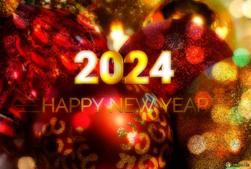 Christmas wishes Happy New Year 2024 №6453