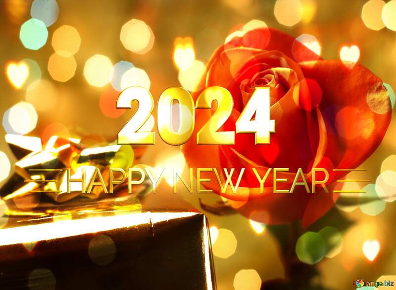 Gift woman Happy New Year 2024 №7158