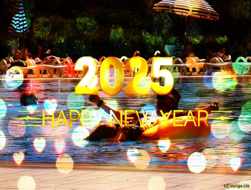 Rest and relax Happy new year 2025 №8820