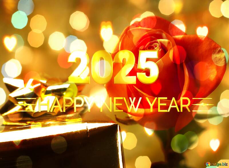 Gift woman Happy New Year 2025 №7158