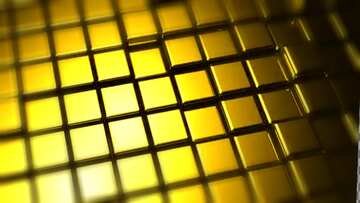FX №213883 3d abstract gold metal cube background Blur Frame