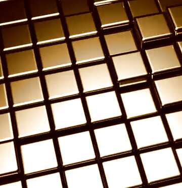 FX №213933 3d abstract metal cube background Dark
