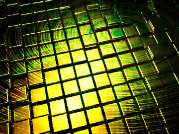FX №213968 3d abstract gold metal cube background Futuristic Digital