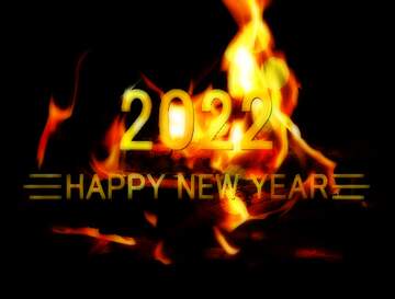 FX №213040 Fire happy new year 2022