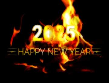 FX №213040 Fire happy new year 2025