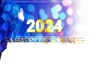 FX №213028 it business information technology concept background Shiny happy new year 2024