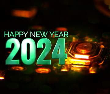 FX №213868 Reset button happy new year 2024