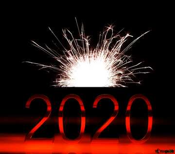 FX №213630 Bright sparks 2020 red