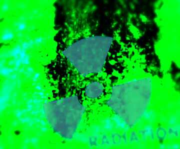 FX №213261 Radioactivity blur frame green
