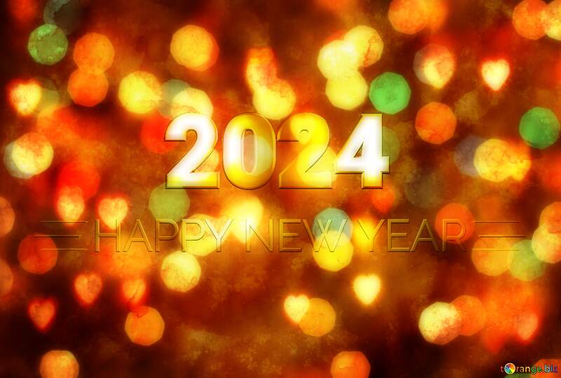 Old paper texture 2024 background Shiny happy new year №29142
