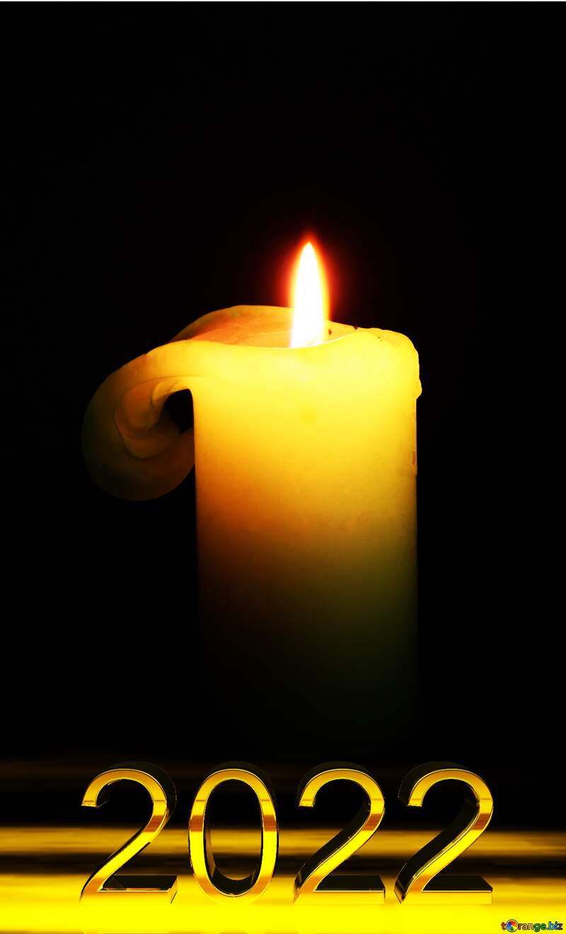 Burning candle 2022 №2390
