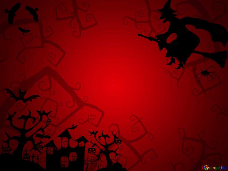 Halloween background dark red №40580