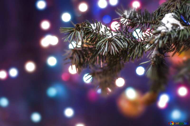 Christmas desktop colours blur frame №15314