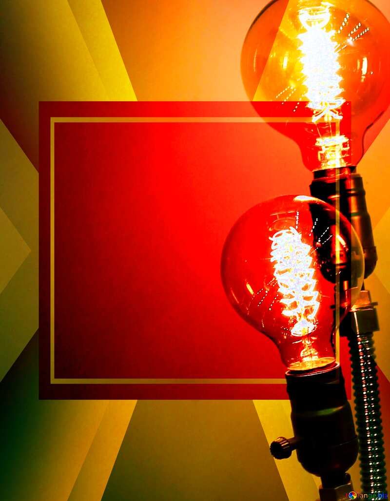 light bulbs lamps fragment responsive business brochure №52881