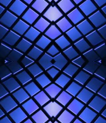 FX №214299 3d abstract blue metal cube boxes background pattern