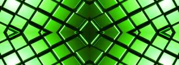 FX №214746 3d abstract green metal cube boxes background pattern