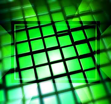 FX №214661 3d abstract green metal cube boxes background template art