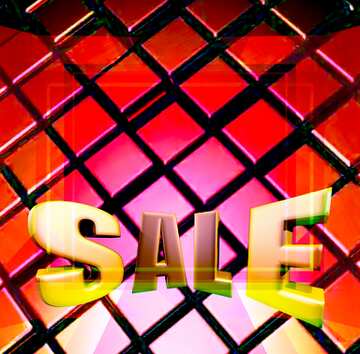 FX №214976 3d abstract red metal cube boxes background unique selling poster banner discount ads.