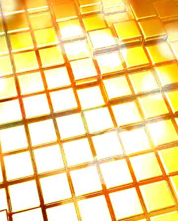 FX №214068 3d abstract gold metal cube background Light Illustration