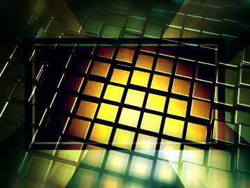 FX №214058 3d abstract gold metal cube background Design Futuristic Template Shape
