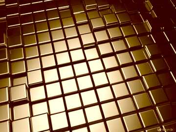 FX №214031 3d abstract metal cube background Texture Sepia