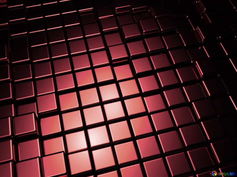 3d abstract metal cube background Purple Red Shape Texture №54498