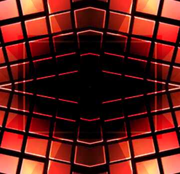 FX №215032 3d abstract red metal cube boxes background dark pattern