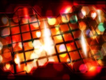 FX №215013 3d abstract red metal cube boxes background Information Technology business concept Hi-tech Elements
