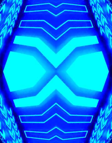 FX №215303 Creative abstract arrows blue modern background 3D Geometric Frame