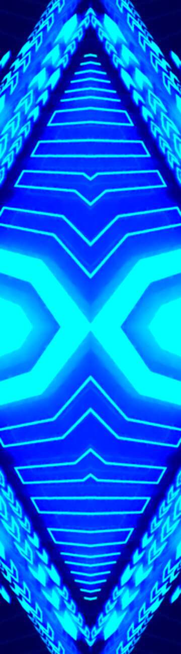 FX №215331 Creative abstract arrows blue modern vertical background Render Reflections Pattern