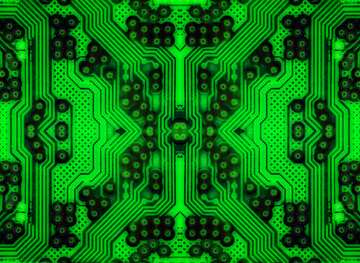 FX №215514 circuit electronic board lines pattern