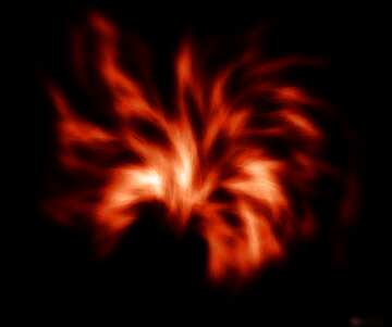 FX №215616 Fractal red fire flame