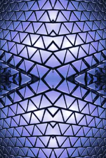 FX №215141 3D abstract geometric volumetric triangle gold metal background Blue Illustration Geometric...