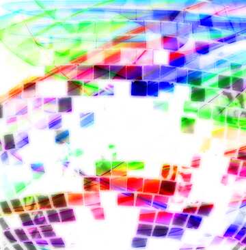 FX №215215 Music  colorful fractal background