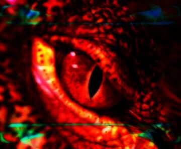 FX №215431 Eye red fractal