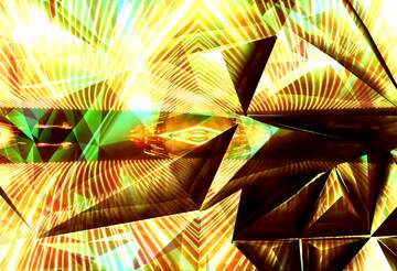 FX №215067 Polygon template fragment lights background