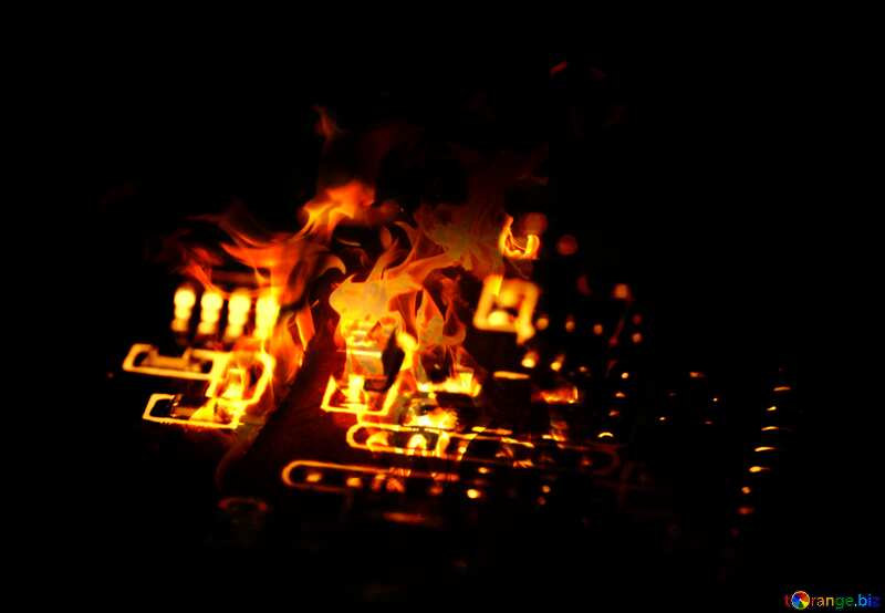 Electronic components Fire №40845