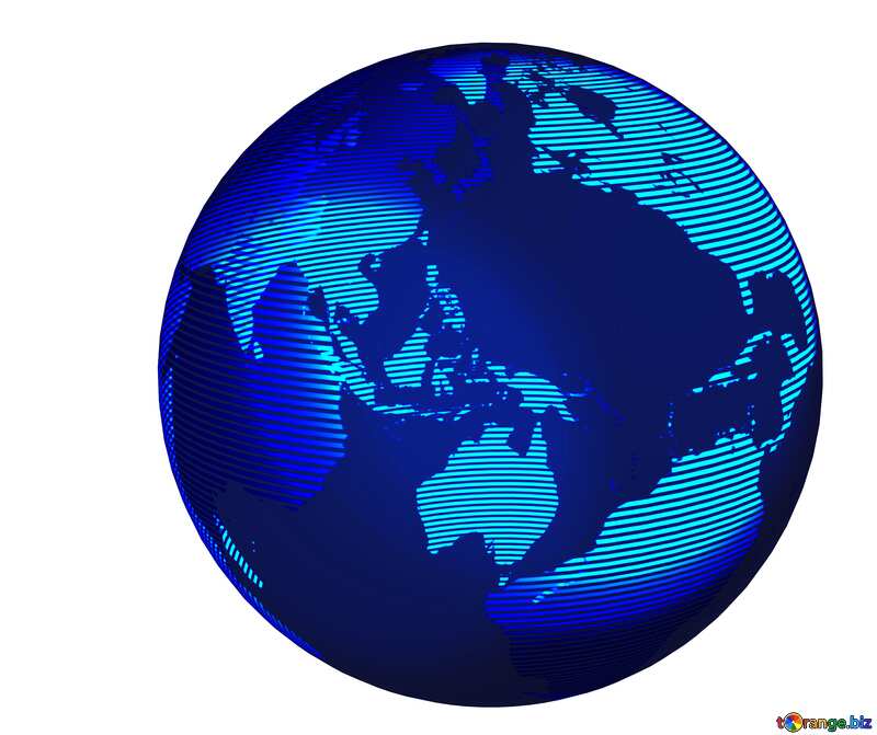 Modern global world earth concept planet symbol hard dark №54514