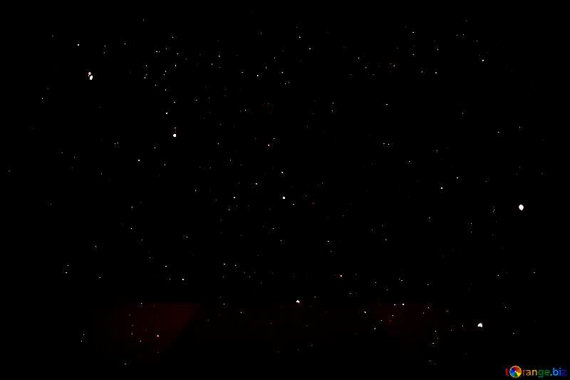 Starry sky  red  dark frame business №44731