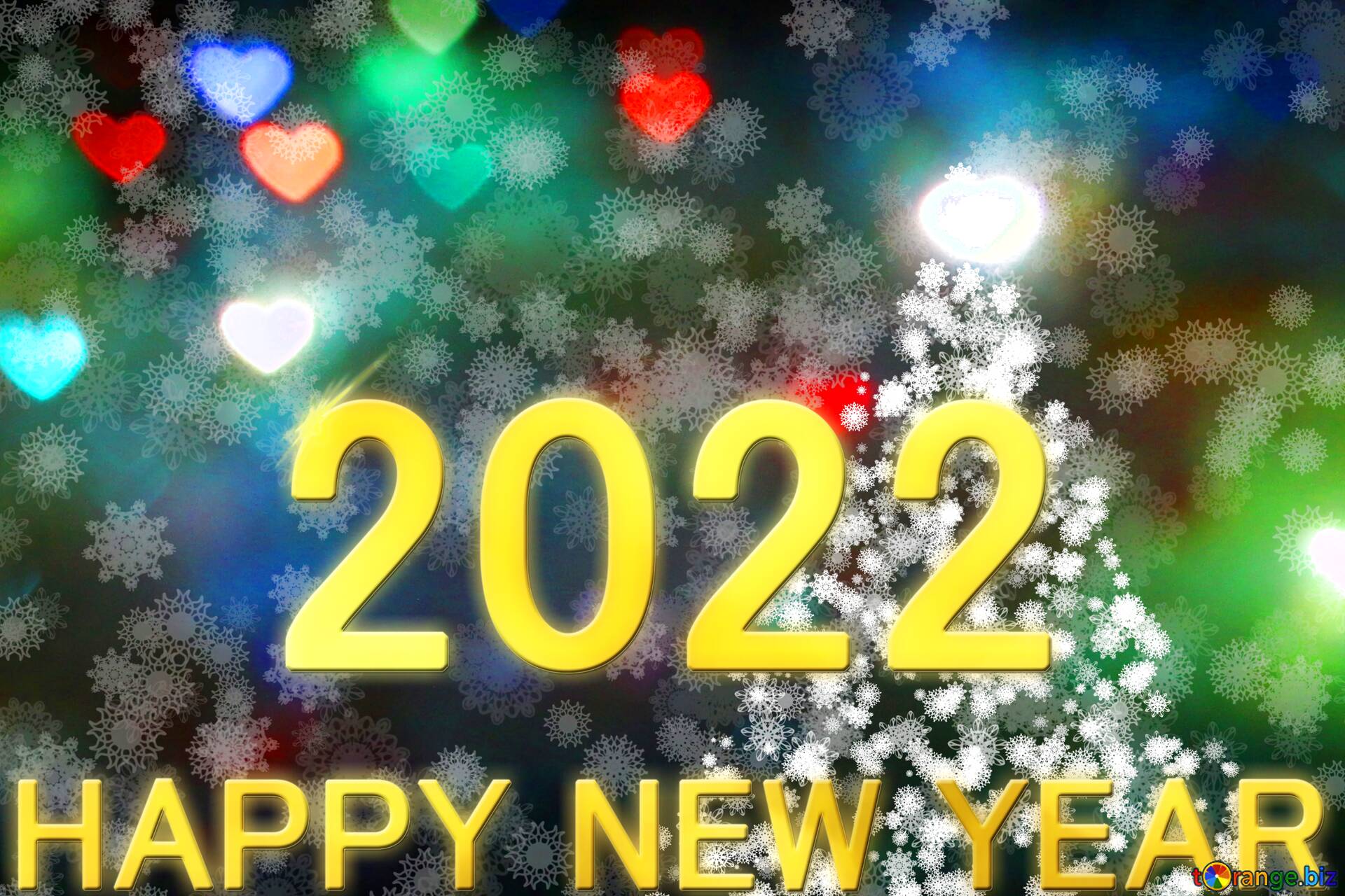 Happy New Year PicsArt Background Free Stock Image