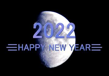 FX №216237 Moon Happy New Year 2022
