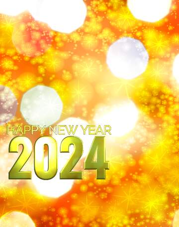 FX №216325 Christmas holiday vertical happy new year 2024 background