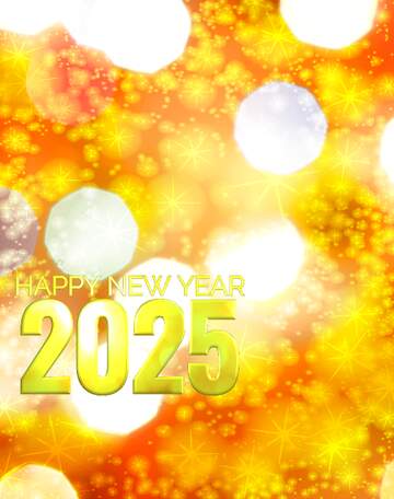 FX №216325 Christmas holiday vertical happy new year 2025 background