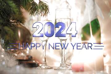 FX №216272 Happy New Year 2024 card