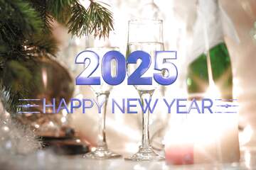 FX №216272 Happy New Year 2025 card