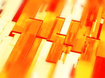 FX №216088 Creative 3d abstract squares lines modern red background Futuristic Blurring Creative orange