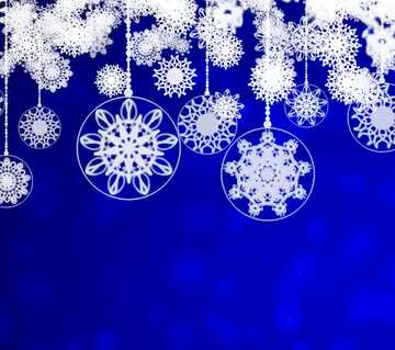 FX №216285 Clipart Christmas snowflakes