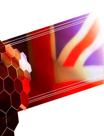 FX №216659 it business information technology concept background United Kingdom flag