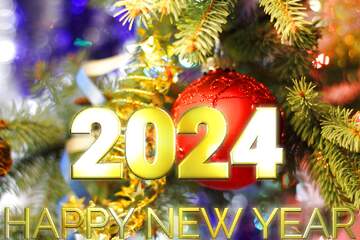 FX №216386 Background for 2024 happy new year wishes