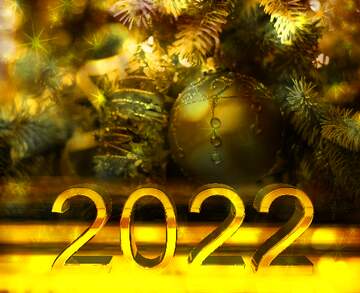 FX №216383 Background for happy new year wishes 2022
